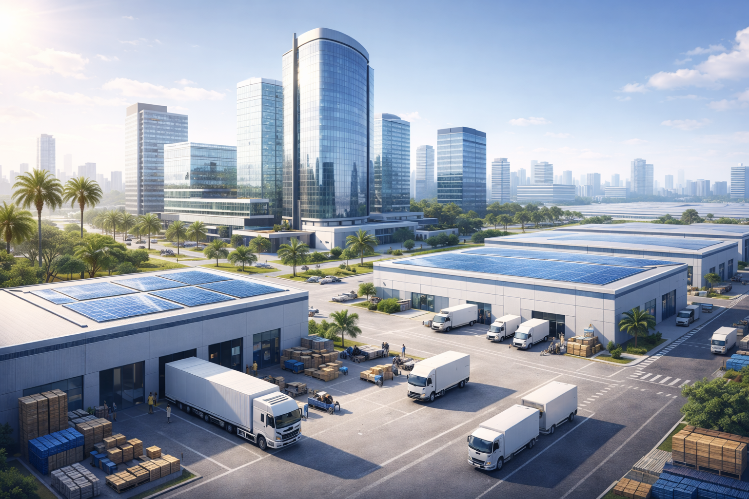 المناطق الحرة - ميناء جبل علي