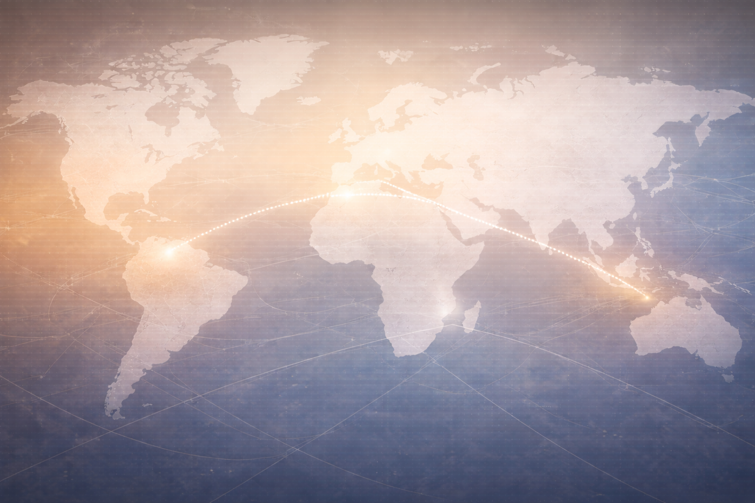 خريطة جغرافية تجريدية - الأسواق العالمية